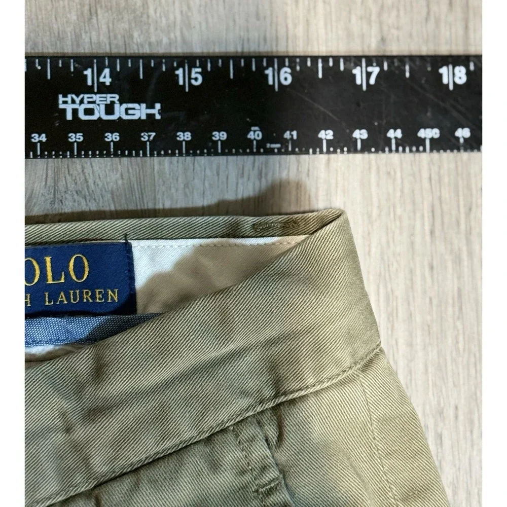 Polo Ralph Lauren The Polo Chino Pants Men's 34x34 Classic Cotton Twill Olive
